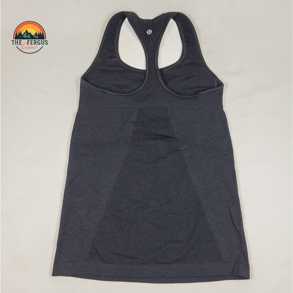 Lululemon Tank Top Black Racerback Active Fitness Yoga Dance Gym Size 8